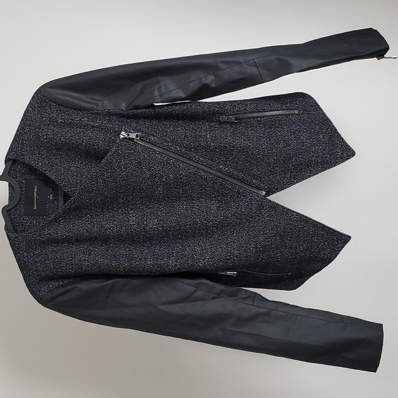 Banana Republic Women jacket elegant casual rare original sz 4 black - Picture 5 of 15